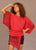 Mini Skirt, Batwing Top